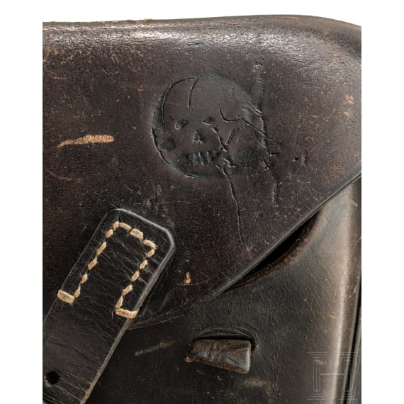 A Luger holster for SS Death Head Formations