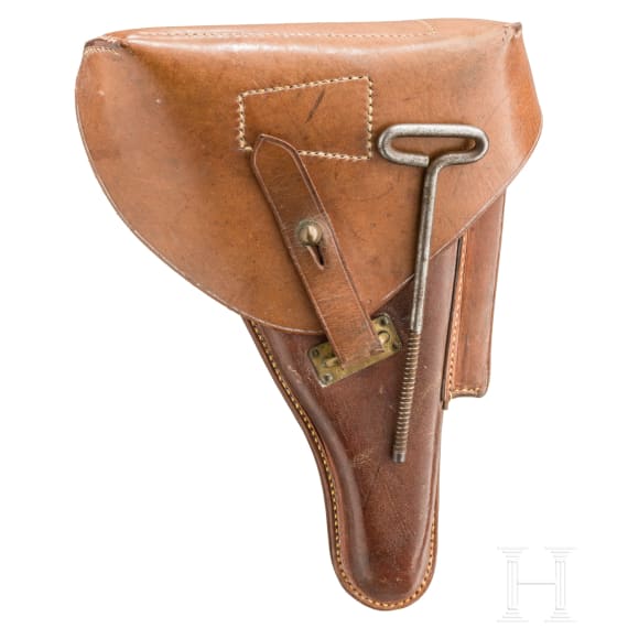 A holster for a Luger pistol, Type m/943, Portugal