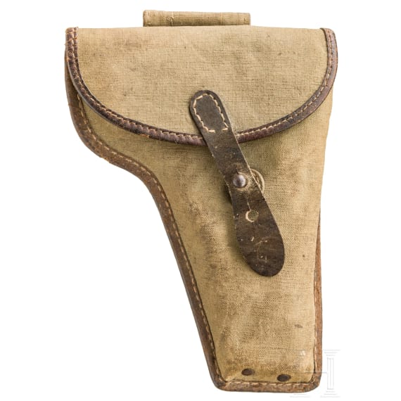 A holster for a Steyr Hahn pistol, made of "Ersatz" material