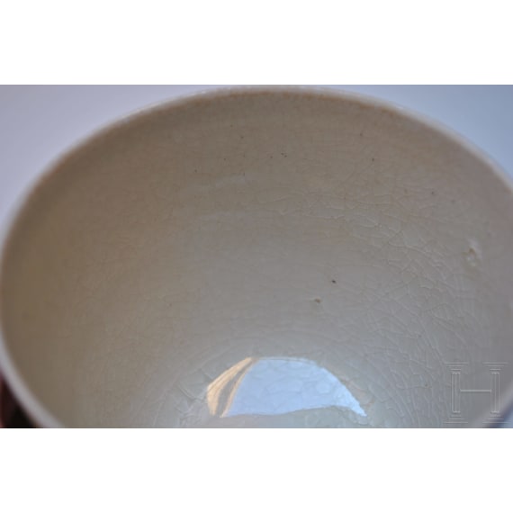 Weiß glasierte Tasse, China, wohl Sui-/Tang-Dynastie oder später (613 - 628)