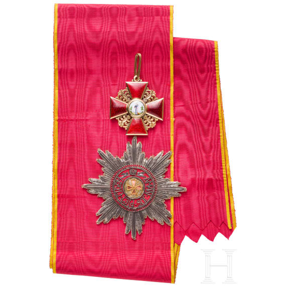 St.-Anna-Orden - Kreuz 1. Klasse, Russland, 1. H&auml;lfte 19. Jhdt.
