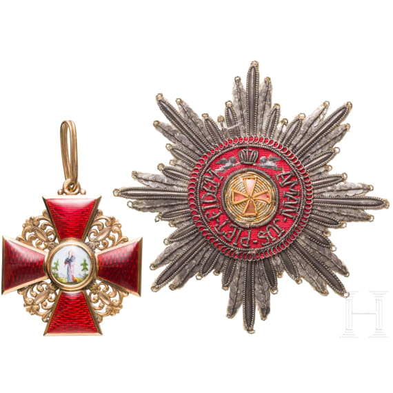 St.-Anna-Orden - Kreuz 1. Klasse, Russland, 1. H&auml;lfte 19. Jhdt.