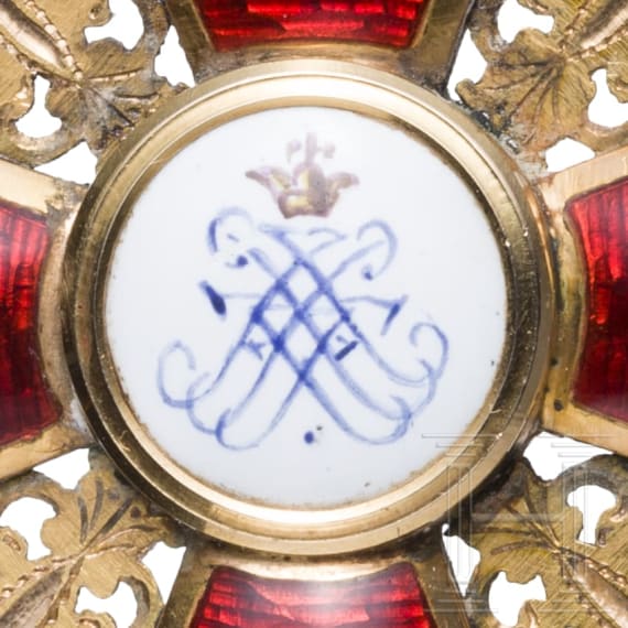 St.-Anna-Orden - Kreuz 1. Klasse, Russland, 1. H&auml;lfte 19. Jhdt.