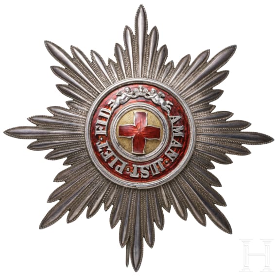 St.-Anna-Orden - Bruststern zur 1. Klasse, Russland, letztes Drittel 19. Jhdt.