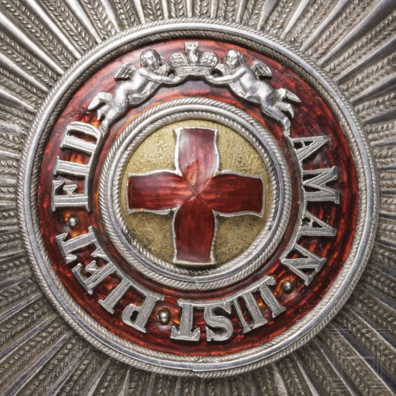 St.-Anna-Orden - Bruststern zur 1. Klasse, Russland, letztes Drittel 19. Jhdt.