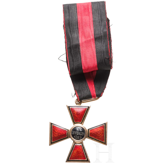 St.-Wladimir-Orden - Kreuz 3. Klasse, Russland, um 1890