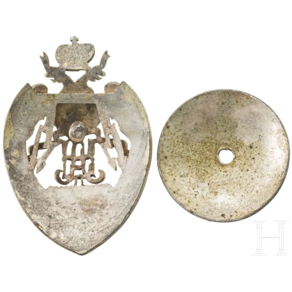 Abzeichen f&uuml;r Angeh&ouml;rige des Zabaykalsky-Kosakenheeres, Russland, um 1915