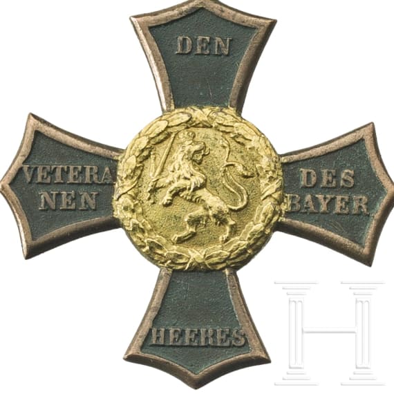 Vier Veteranendenkzeichen f&uuml;r die Feldz&uuml;ge 1790 - 1812