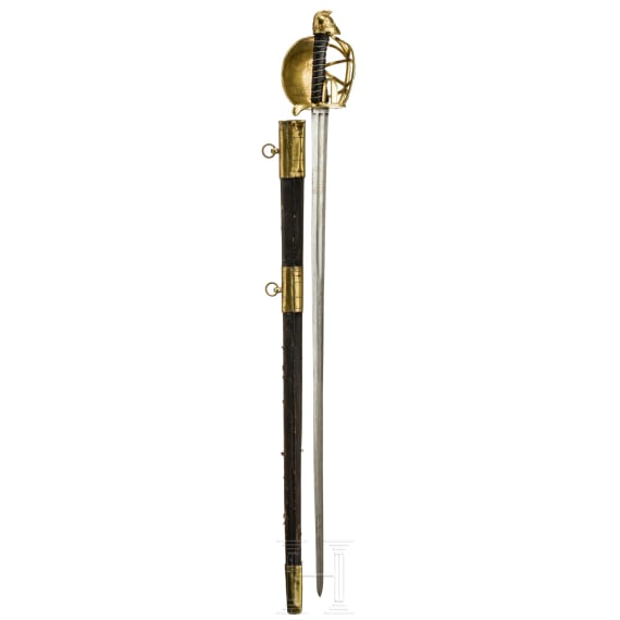 Pallasch f&uuml;r Offiziere der K&uuml;rassiere aus der Regierungszeit von K&ouml;nig Friedrich VII. (1848 - 1863)