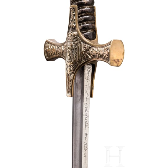 S&auml;bel M 1822 f&uuml;r Tambourmajore der Infanterie