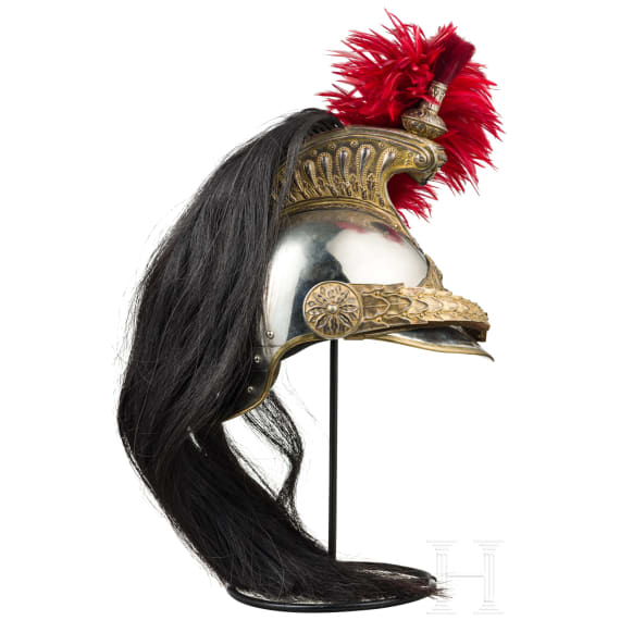 Helm M 1874 f&uuml;r Offiziere der K&uuml;rassiere