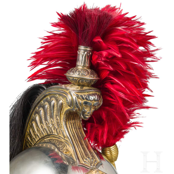 Helm M 1874 f&uuml;r Offiziere der K&uuml;rassiere