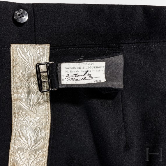 Galauniform f&uuml;r Unterpr&auml;fekt Maillard