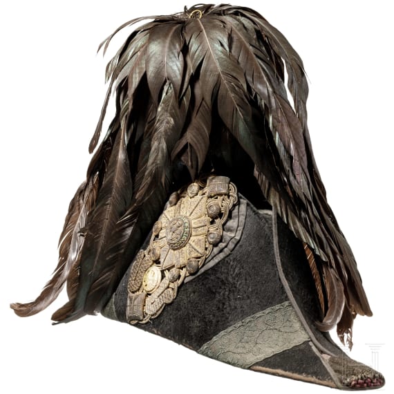 Zweispitz der Queen's Body Guard for Scotland, The Royal Company of Archers, 2. H&auml;lfte 19. Jhdt.