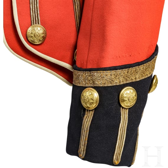 Uniform für einen Offizier der Black Watch, Royal Highlander, Ende 19. Jhdt.