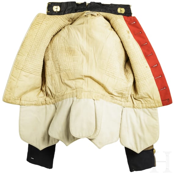Uniform für einen Offizier der Black Watch, Royal Highlander, Ende 19. Jhdt.