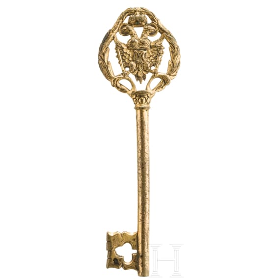 Kammerherrenschl&uuml;ssel des Heiligen R&ouml;mischen Reiches aus der Regierungszeit von Kaiser Franz II. (1792 - 1806)