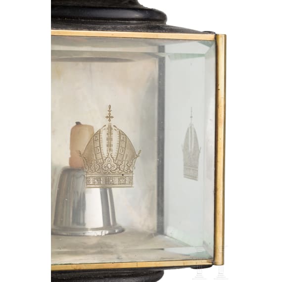 Kaiserin Elisabeth von &Ouml;sterreich &ndash; Kutschlampe eines Landauletts, um 1870/80