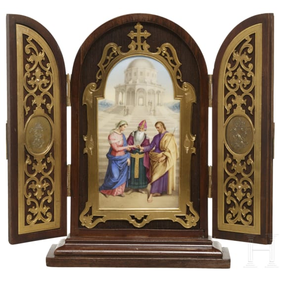 Kaiserin Elisabeth von &Ouml;sterreich - Geschenk-Reisealtar des bayerischen K&ouml;nigs Ludwig II.