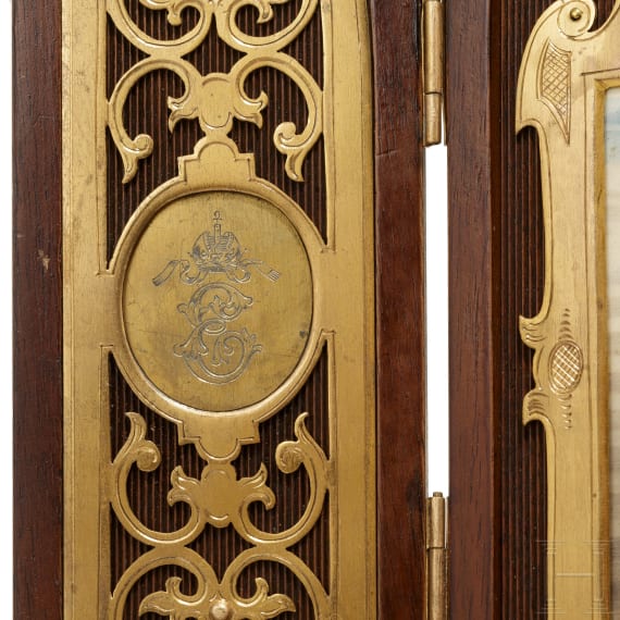 Kaiserin Elisabeth von &Ouml;sterreich - Geschenk-Reisealtar des bayerischen K&ouml;nigs Ludwig II.