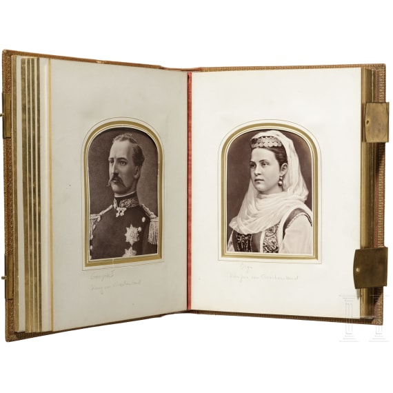 Kaiserin Elisabeth von &Ouml;sterreich - Fotoalbum mit Pers&ouml;nlichkeiten des 19. Jhdts.