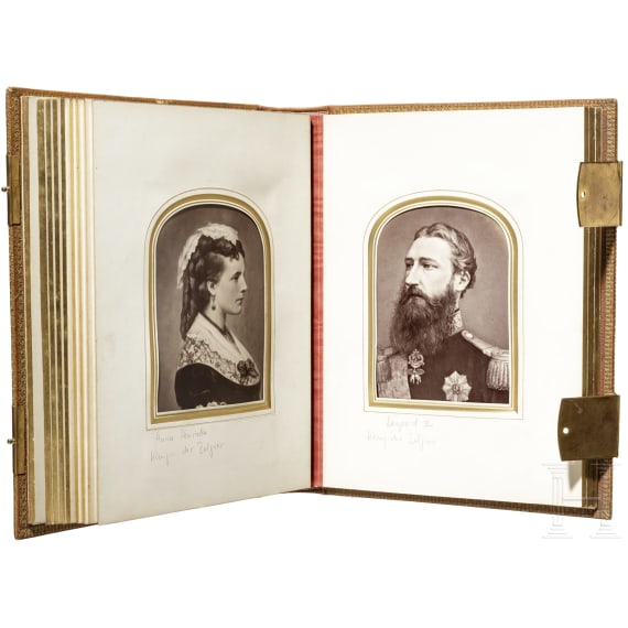 Kaiserin Elisabeth von &Ouml;sterreich - Fotoalbum mit Pers&ouml;nlichkeiten des 19. Jhdts.