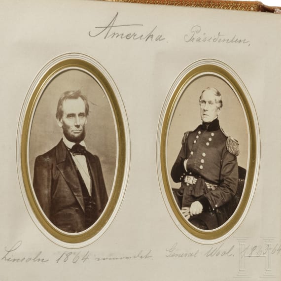 Kaiserin Elisabeth von &Ouml;sterreich - Fotoalbum mit Pers&ouml;nlichkeiten des 19. Jhdts.