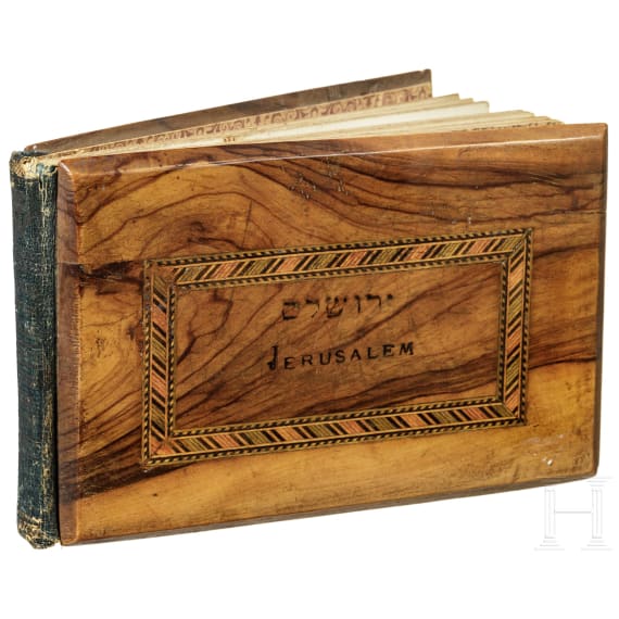 Kaiserin Elisabeth von &Ouml;sterreich - "Blumen u. Ansichten aus dem Heiligen Land", Souvenir-Album und -Herbarium ihrer Orientreise 1885