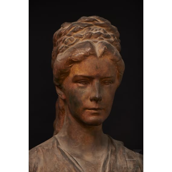 Hans Bitterlich (1860 - 1949) - B&uuml;ste der Kaiserin Elisabeth (Sisi), um 1905