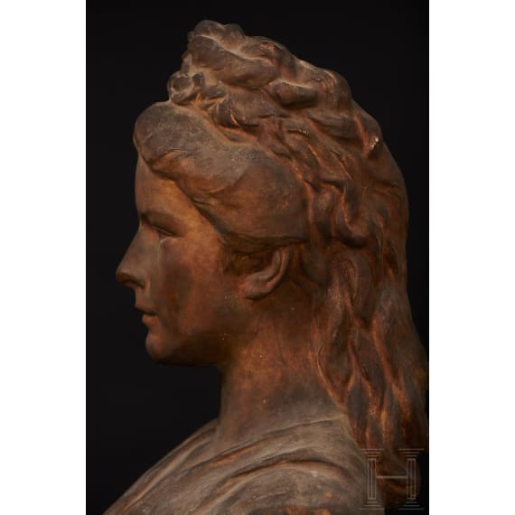 Hans Bitterlich (1860 - 1949) - B&uuml;ste der Kaiserin Elisabeth (Sisi), um 1905