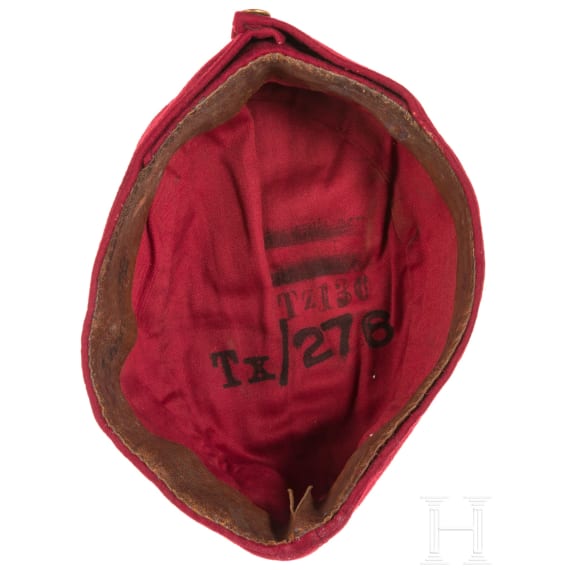 Drei Kopfbedeckungen der k.u.k. Armee, 1900 - 1918