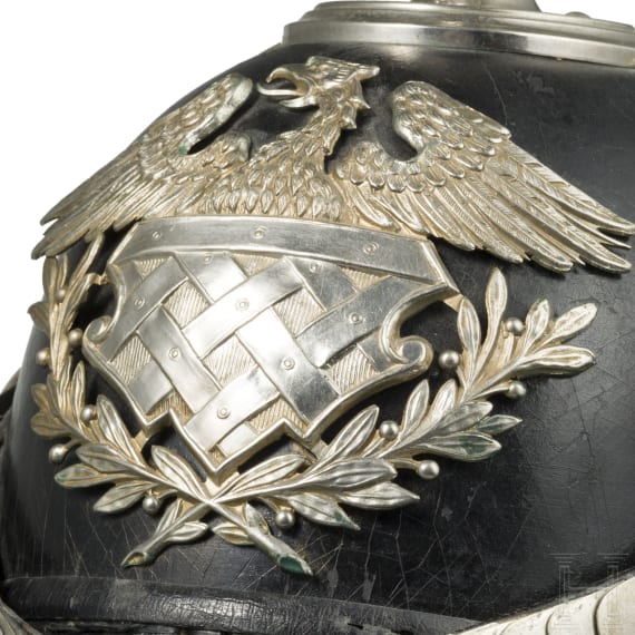 Helm M 1884 f&uuml;r Angeh&ouml;rige einer Sicherheitswache