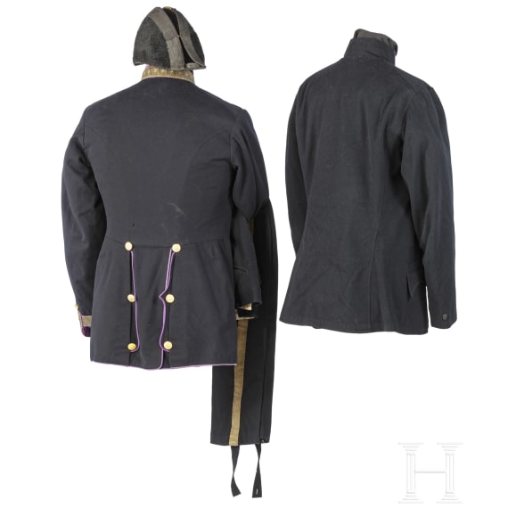 Uniformnachlass eines h&ouml;heren k.u.k. Justizbeamten im Rang eines Oberintendanten 1. Klasse, datiert 1895