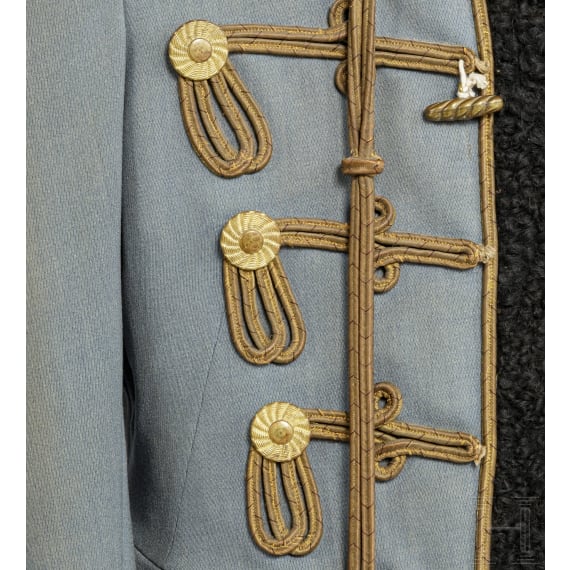 Pelzattila f&uuml;r Offiziere der Husaren, um 1900