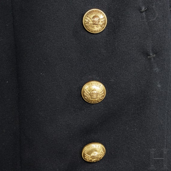 Uniformrock für einen Angehörigen der "Guardia Nobile Pontificia" im Generalsrang, um 1900