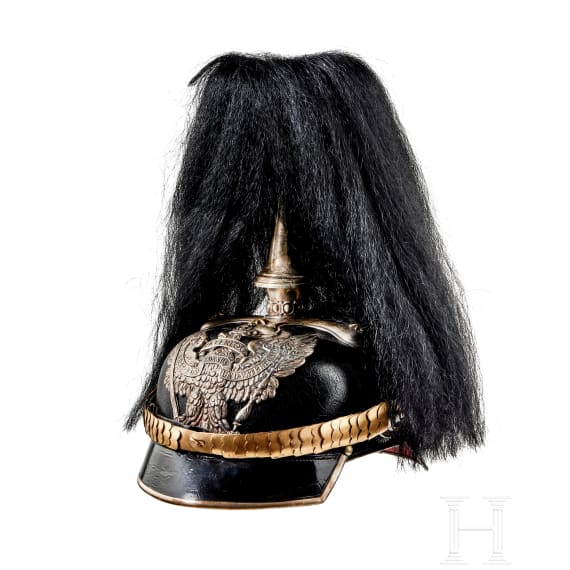 Hannover - Helm f&uuml;r Offiziere im Dragoner-Regiment Nr. 16