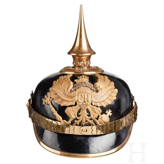 Preu&szlig;en - Helm f&uuml;r Offiziere der Infanterie-Regimenter 74, 77, 78, 164 oder 165