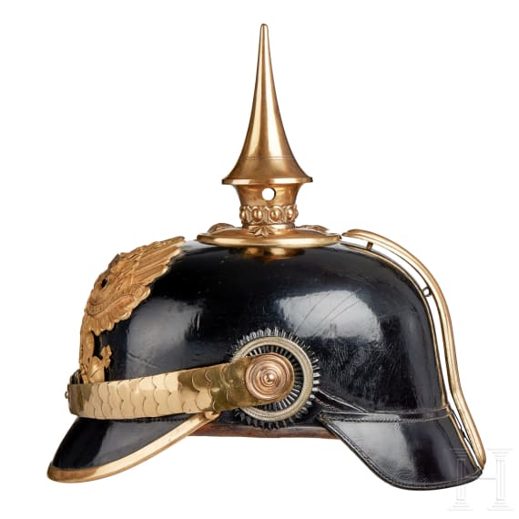 Preu&szlig;en - Helm f&uuml;r Offiziere der Infanterie-Regimenter 74, 77, 78, 164 oder 165