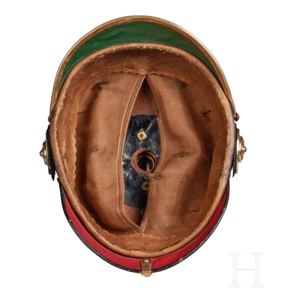 Preu&szlig;en - Helm f&uuml;r Offiziere der Infanterie-Regimenter 74, 77, 78, 164 oder 165