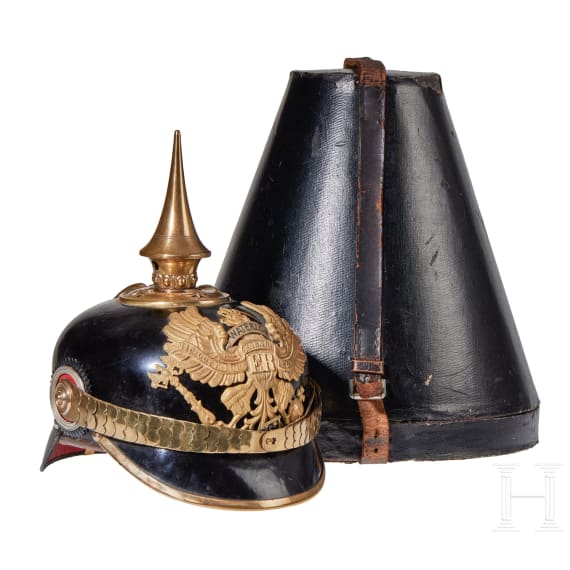Preu&szlig;en - Helm f&uuml;r Offiziere der Infanterie-Regimenter 74, 77, 78, 164 oder 165