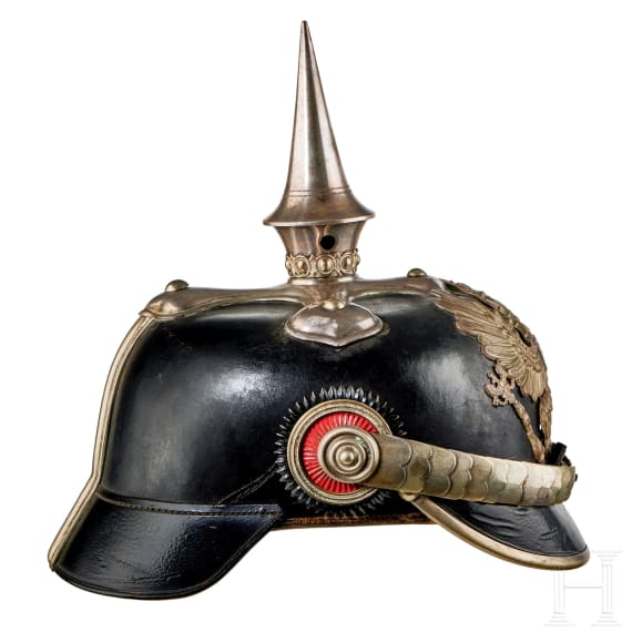 Preu&szlig;en - Helm f&uuml;r F&auml;hnriche der Veterin&auml;rtruppe