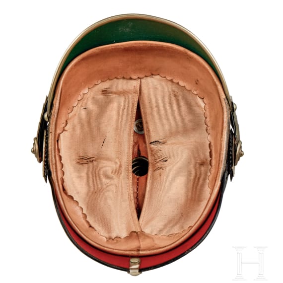 Preu&szlig;en - Helm f&uuml;r F&auml;hnriche der Veterin&auml;rtruppe