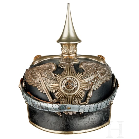 Preu&szlig;en - Helm f&uuml;r Offiziere des 2. Garde-Dragoner-Regiments Kaiserin Alexandra von Russland