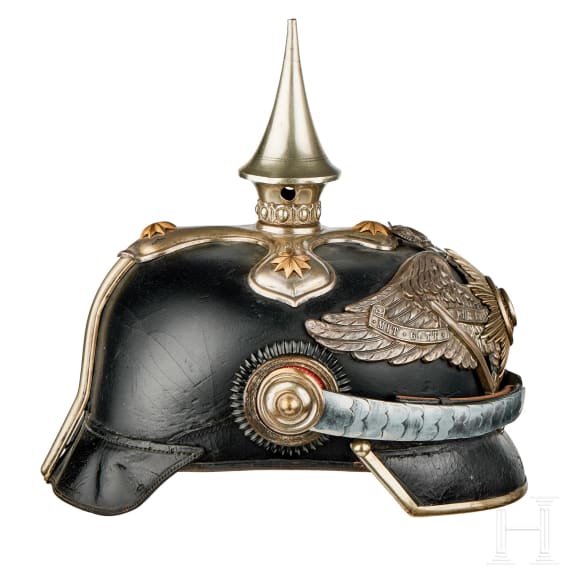 Preu&szlig;en - Helm f&uuml;r Offiziere des 2. Garde-Dragoner-Regiments Kaiserin Alexandra von Russland