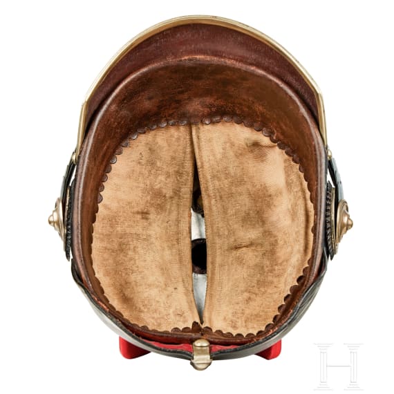 Preu&szlig;en - Helm f&uuml;r Offiziere des 2. Garde-Dragoner-Regiments Kaiserin Alexandra von Russland