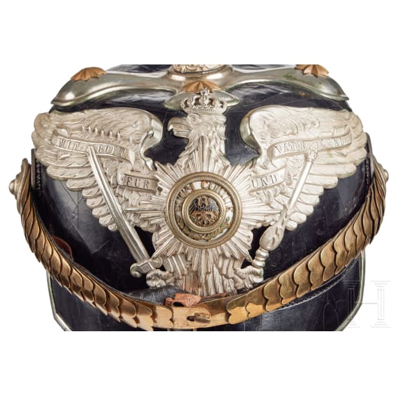 Preu&szlig;en - Helm f&uuml;r Offiziere des 2. Garde-Dragoner-Regiment Kaiserin Alexandra von Russland