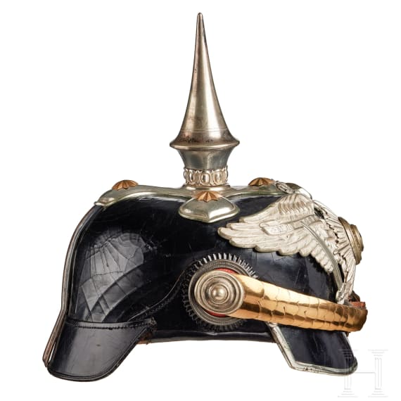 Preu&szlig;en - Helm f&uuml;r Offiziere des 2. Garde-Dragoner-Regiment Kaiserin Alexandra von Russland