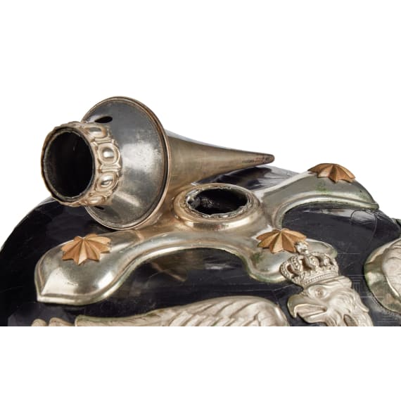 Preu&szlig;en - Helm f&uuml;r Offiziere des 2. Garde-Dragoner-Regiment Kaiserin Alexandra von Russland