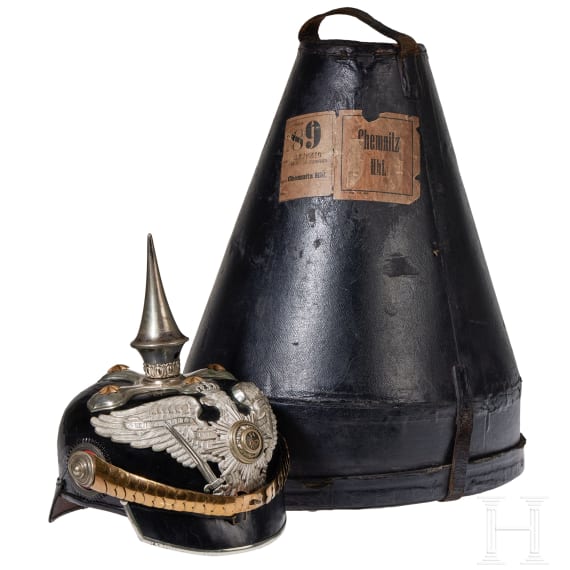 Preu&szlig;en - Helm f&uuml;r Offiziere des 2. Garde-Dragoner-Regiment Kaiserin Alexandra von Russland