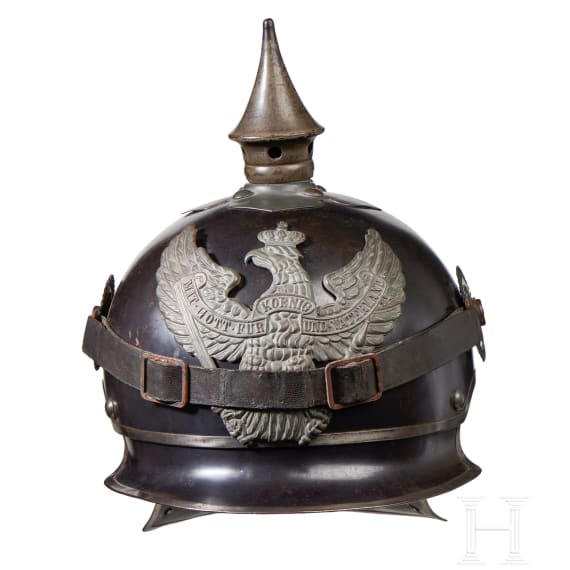 Preu&szlig;en - feldgrauer Helm M 15 f&uuml;r Mannschaften der J&auml;ger zu Pferde